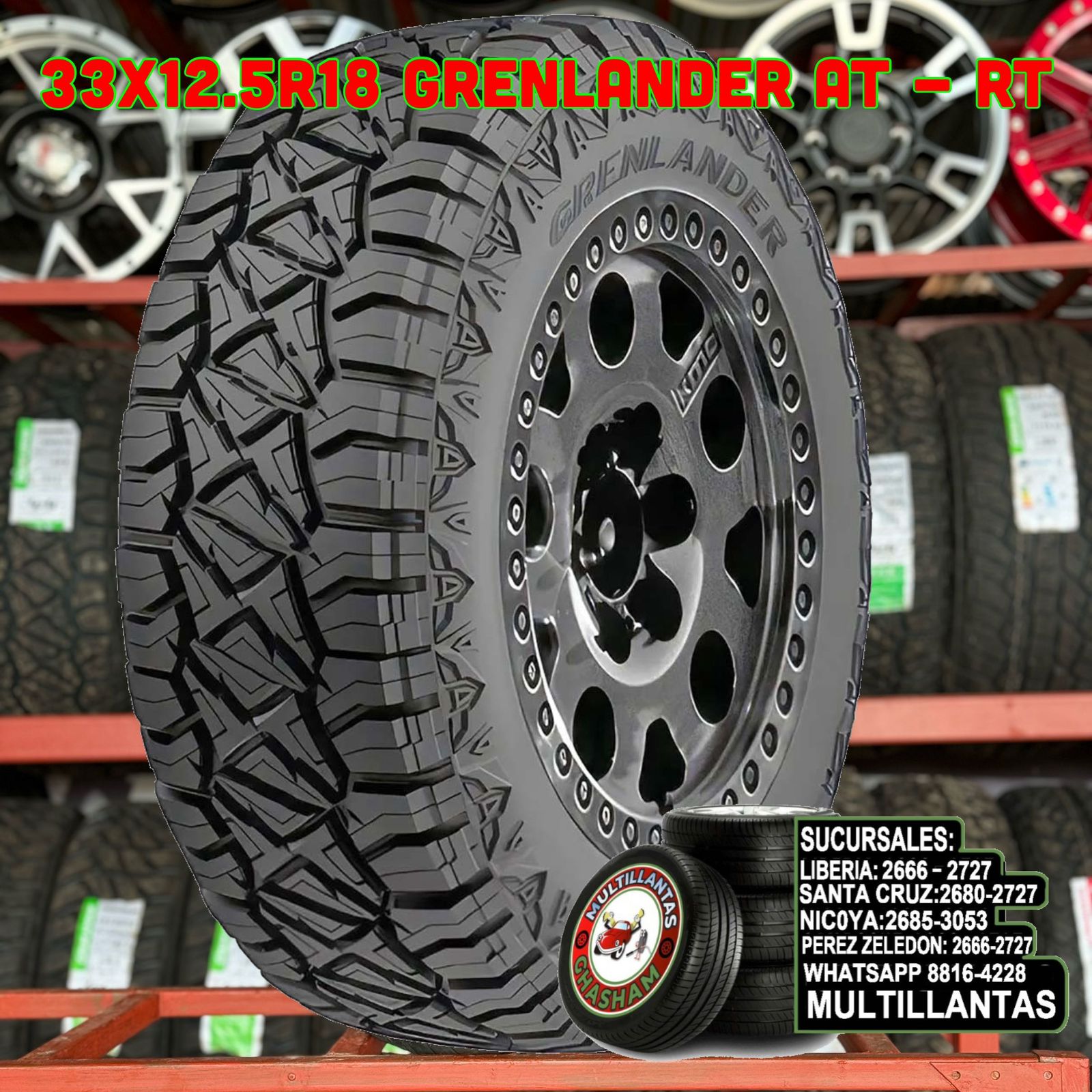 33X12.5R18 GRENLANDER AT-RT